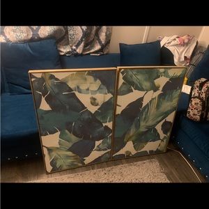 Palm canvas print wall art